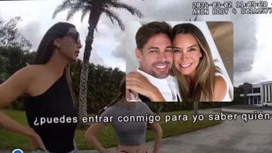 Video: Momento en el que polic&iacute;as intervienen en conflicto entre William Levy y su exesposa