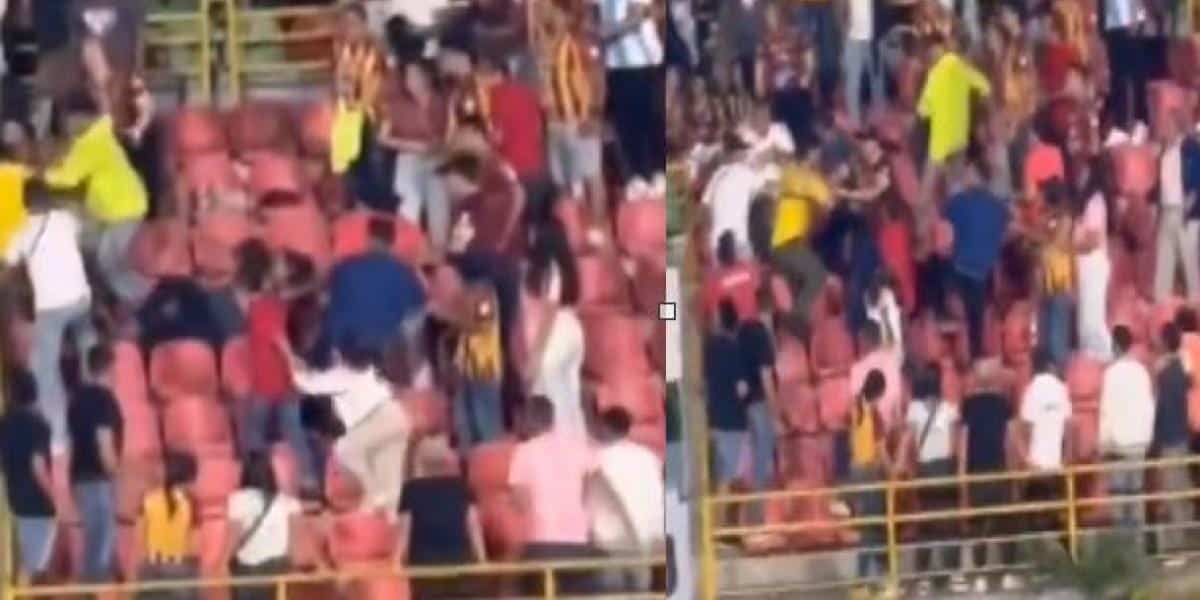 Video: Nuevamente el f&uacute;tbol colombiano es noticia por intolerancia y violencia