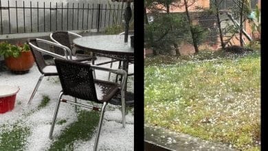 Video: Se registr&oacute; fuerte granizada en diferentes sectores de Bogot&aacute;