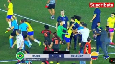 Video: partido de Colombia contra Brasil termin&oacute; en fuerte pelea de jugadoras