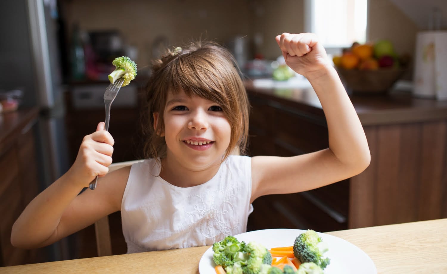 5 estrategias efectivas para que los niños coman verduras