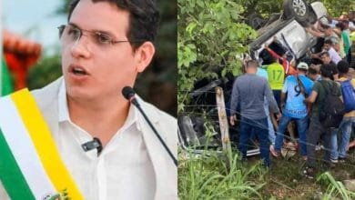 Alcalde de La Jag&uuml;a de Ibirico sufri&oacute; grave accidente; su escolta falleci&oacute;