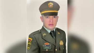 En video qued&oacute; grabado dram&aacute;tico homicidio de un polic&iacute;a en Medell&iacute;n