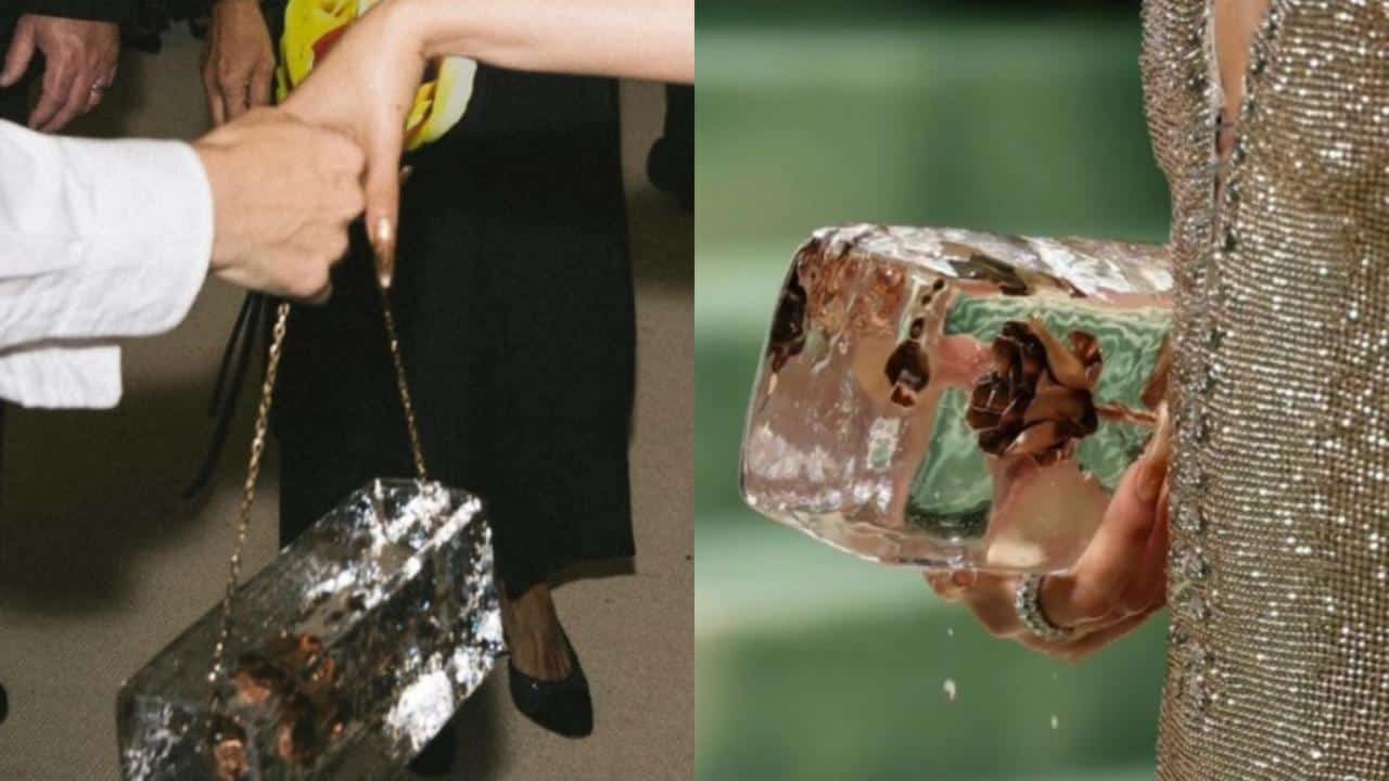 Esto cost&oacute; el bolso de hielo que us&oacute; Camila Cabello en la Met Gala: se derriti&oacute; mientras&nbsp;caminaba