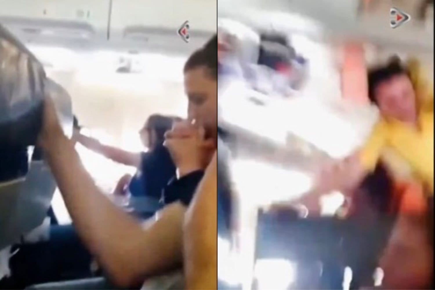 Impactante video muestra los momentos de angustia en vuelo que sufri&oacute; turbulencia y dej&oacute; una persona sin vida