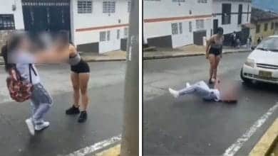 Indignaci&oacute;n en redes por mujer que golpe&oacute; a estudiante de colegio