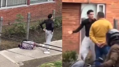 La verdad tras el video viral de un joven que noquea a otro en la calle