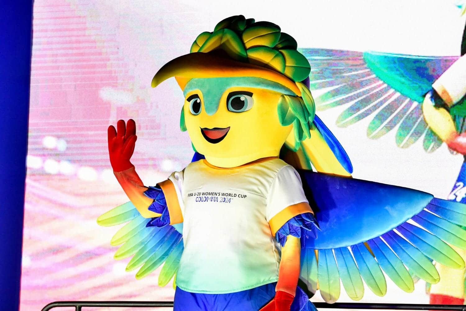 Presentan la mascota oficial de la Copa Mundial Femenina Sub-20 que se realizar&aacute; en Colombia