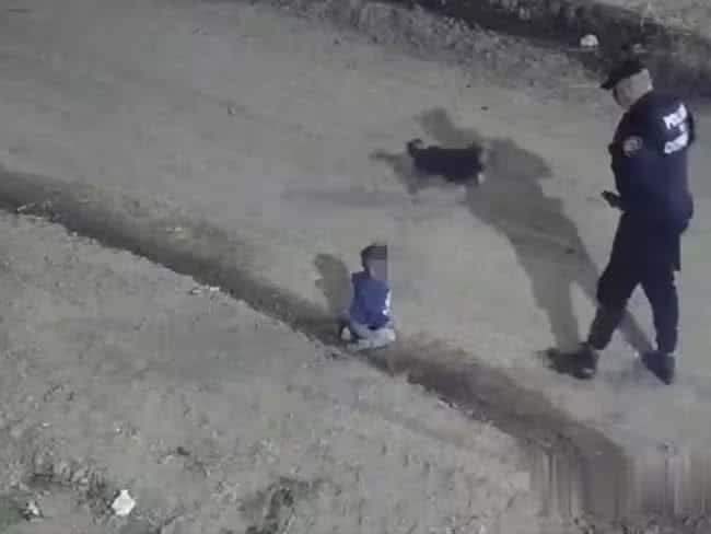 Video: Beb&eacute; apareci&oacute; gateando en plena calle y este fue el ins&oacute;lito argumento de su padre
