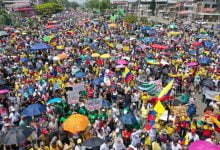 Así transcurrieron las marchas de este 1 de mayo en Colombia