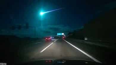 video - Qu&eacute; era la bola de luz verde que cruz&oacute; los cielos de Portugal y Espa&ntilde;a