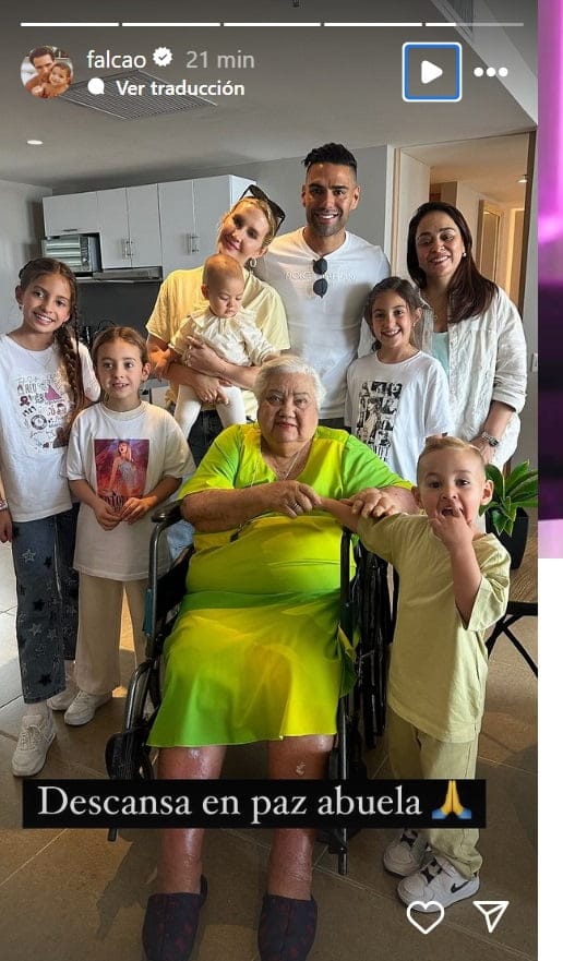 &ldquo;Descansa en paz&rdquo; - Falcao&nbsp;est&aacute;&nbsp;de&nbsp;luto