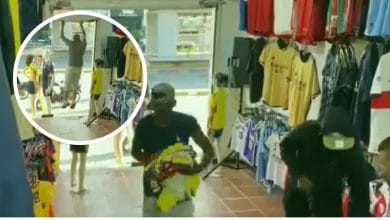 Entraron a robar a una tienda y la v&iacute;ctima los encerr&oacute;: la grabaci&oacute;n es 'de pel&iacute;cula'