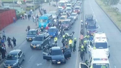 Impactantes im&aacute;genes dej&oacute; tiroteo en la autopista sur