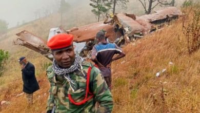 Impactantes im&aacute;genes: Falleci&oacute; el vicepresidente de Malaui en un accidente de avi&oacute;n
