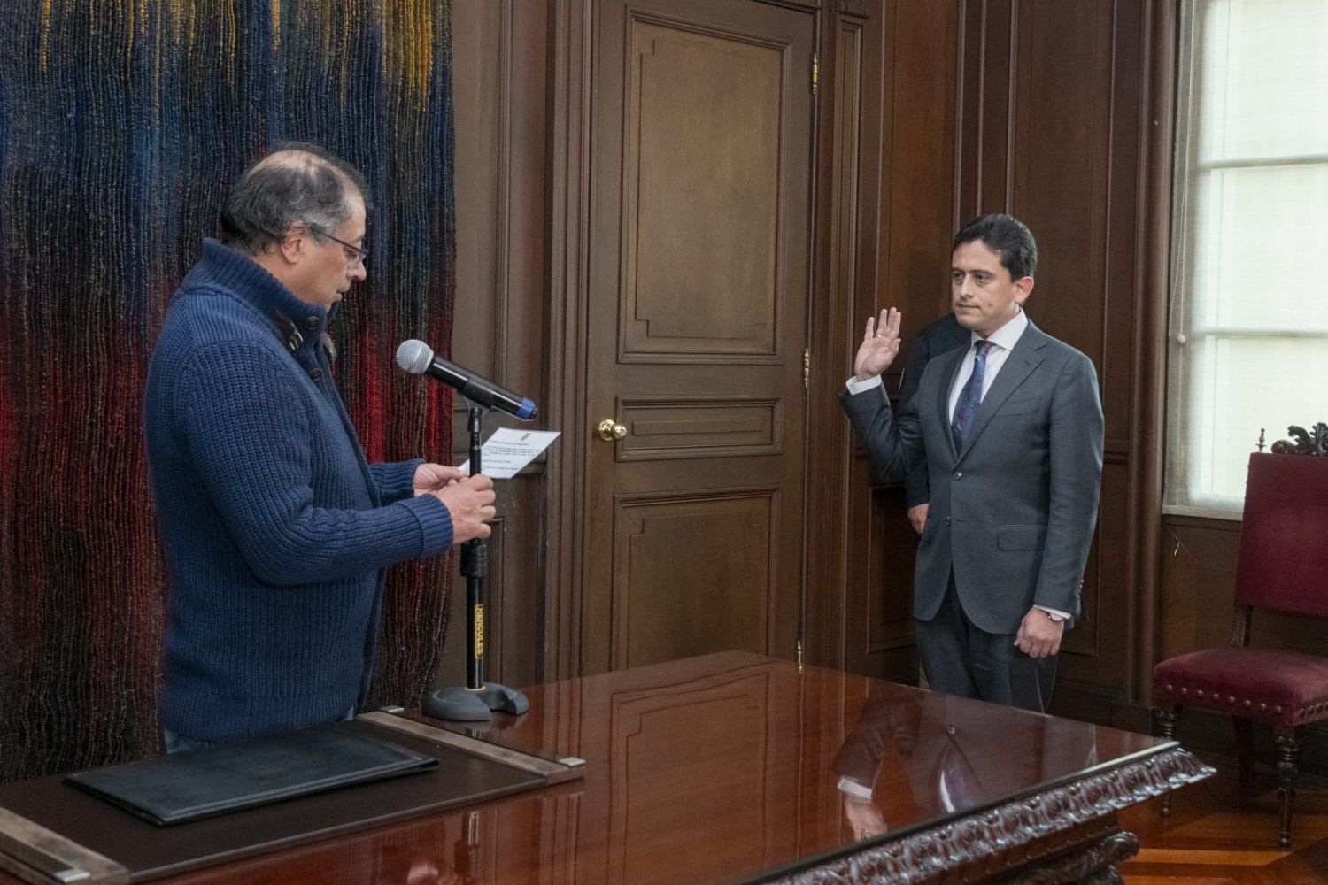 'Mr. Taxes' se posesion&oacute; en su nuevo cargo