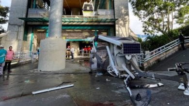 se desplomó cabina del metrocable en medellín