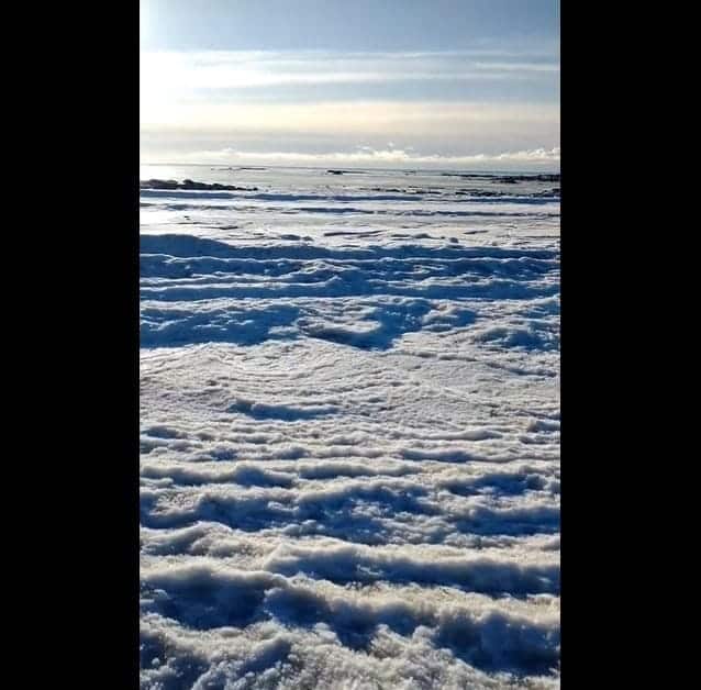 Video: El mar se congel&oacute; en Argentina, &iquest;por qu&eacute; sucede esto?