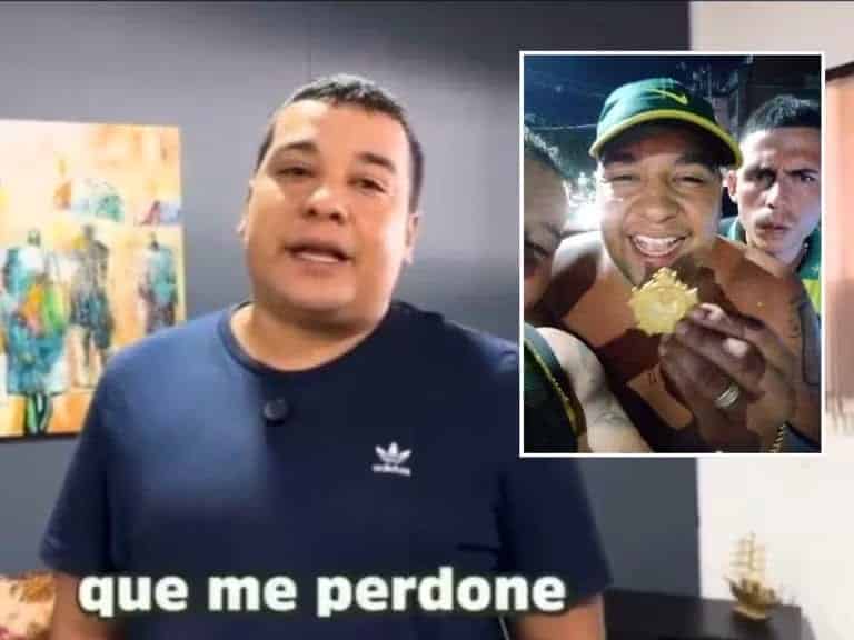 Hincha que se rob&oacute; medalla del Bucaramanga, pidi&oacute; perd&oacute;n llorando