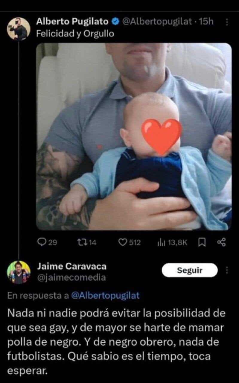 famoso humorista fue atacado por un pap&aacute; tras comentario inapropiado sobre su beb&eacute;