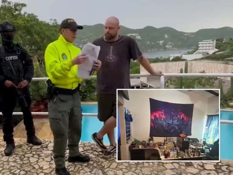 Cae en Colombia un narco alem&aacute;n: ten&iacute;a un altar sat&aacute;nico como escondite