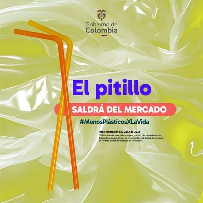 Desde hoy quedan prohibidos estos pl&aacute;sticos de un solo uso en Colombia