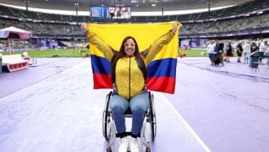 Erica Mar&iacute;a Casta&ntilde;o dio a Colombia otra medalla de oro en los Paral&iacute;mpicos