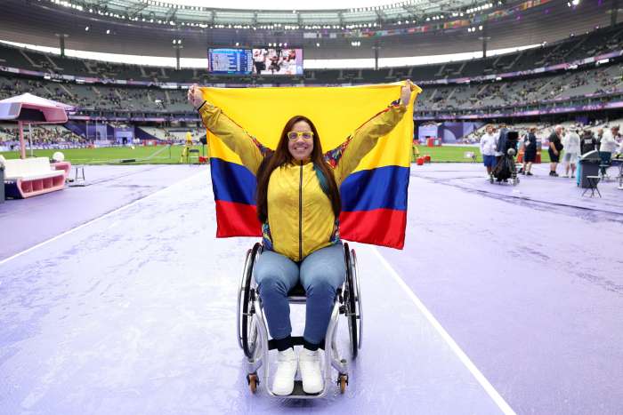Erica Mar&iacute;a Casta&ntilde;o dio a Colombia otra medalla de oro en los Paral&iacute;mpicos