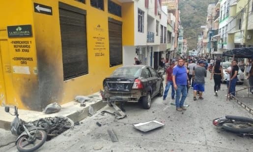 Explot&oacute; una moto bomba en Nari&ntilde;o