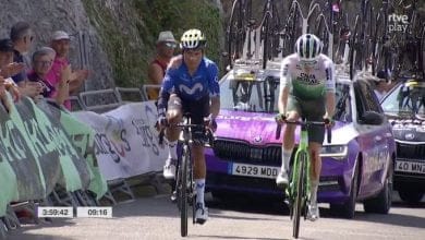 Video: Impactante ca&iacute;da de Nairo Quintana en la Vuelta a Burgos; ciclistas le pasaron por encima