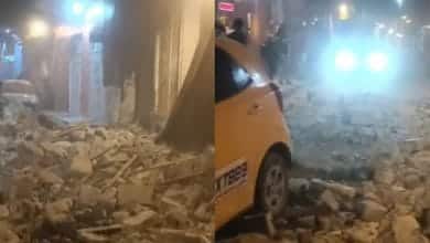En video: Se desplom&oacute; balc&oacute;n del centro hist&oacute;rico de Cartagena