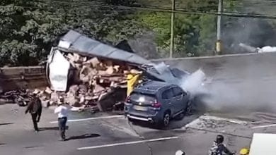 En video qued&oacute; grabado tr&aacute;gico accidente en Copacabana