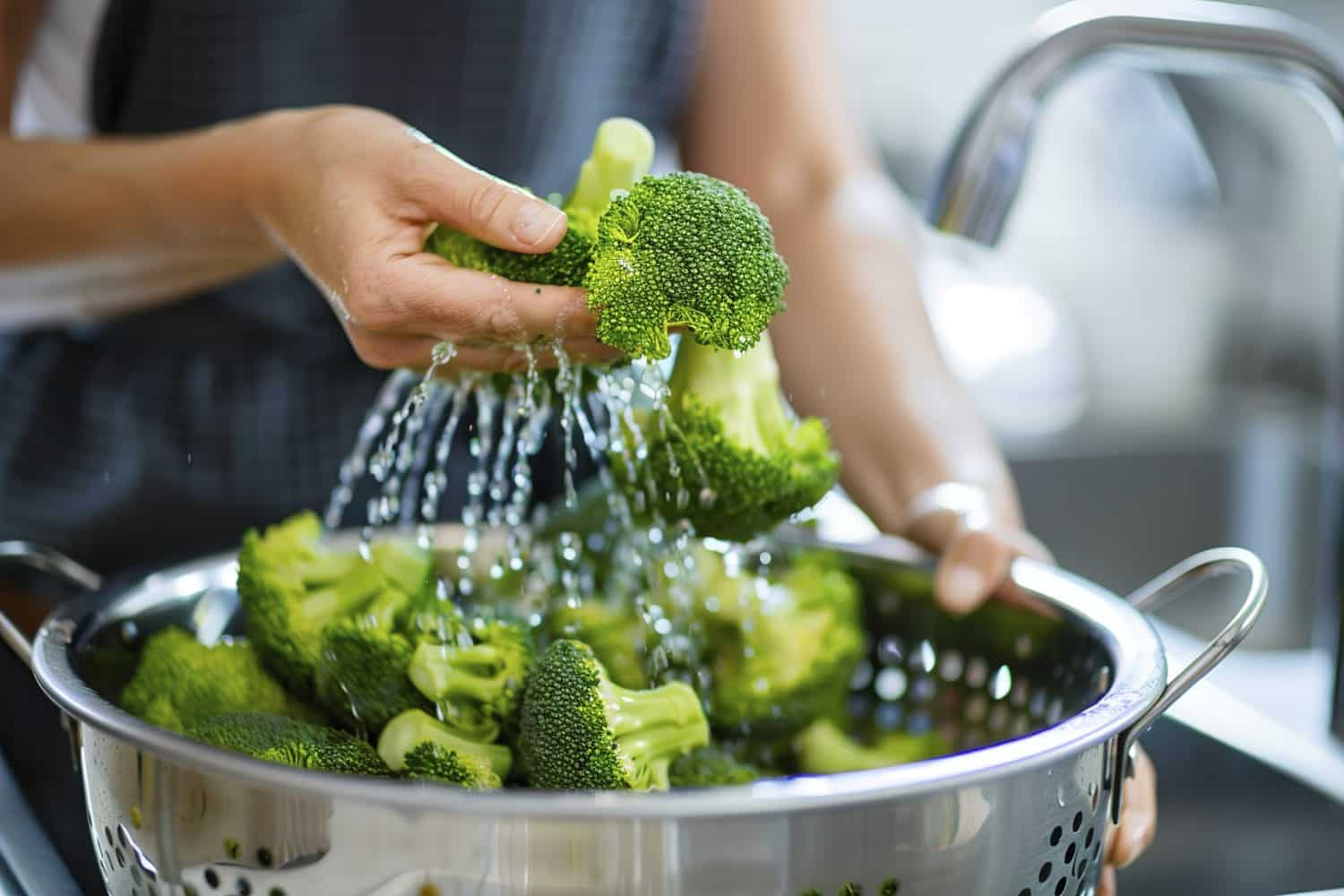 La forma correcta de lavar el br&oacute;coli