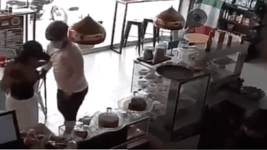 En video: As&iacute; qued&oacute; grabado el asalto a mano armada a Natalia Curvelo