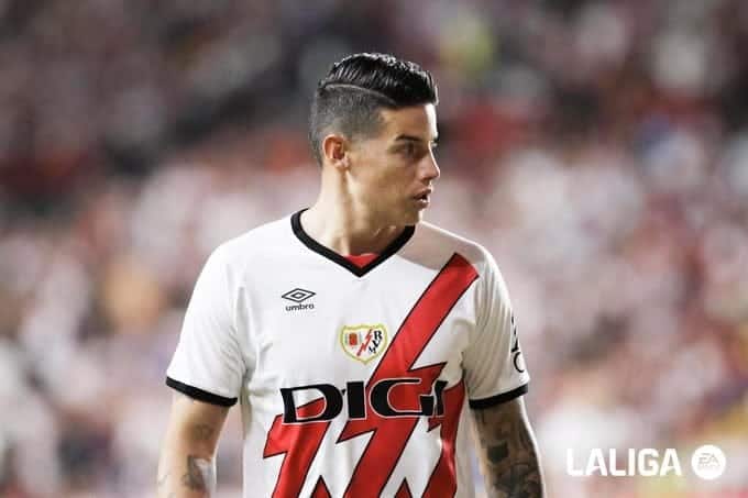 As&iacute; se vivi&oacute; el debut de James Rodr&iacute;guez en el Rayo Vallecano