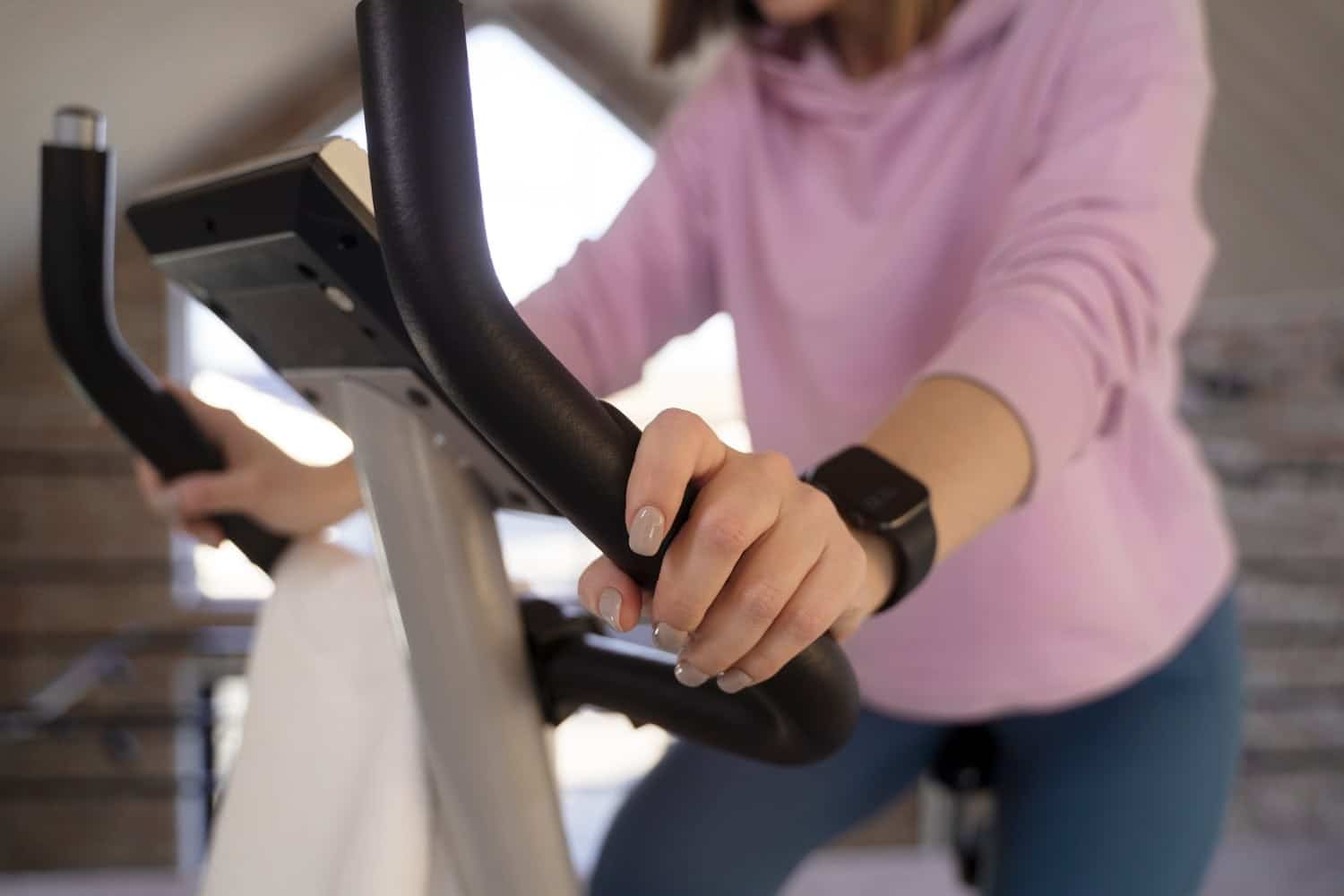 bicicleta est&aacute;tica para ejercicio