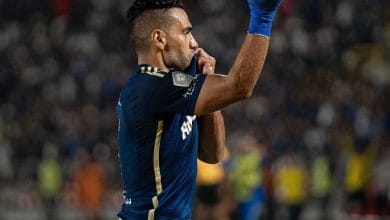 Falcao cumpli&oacute; promesa a Javier Acosta al marca su primer gol con Millonarios