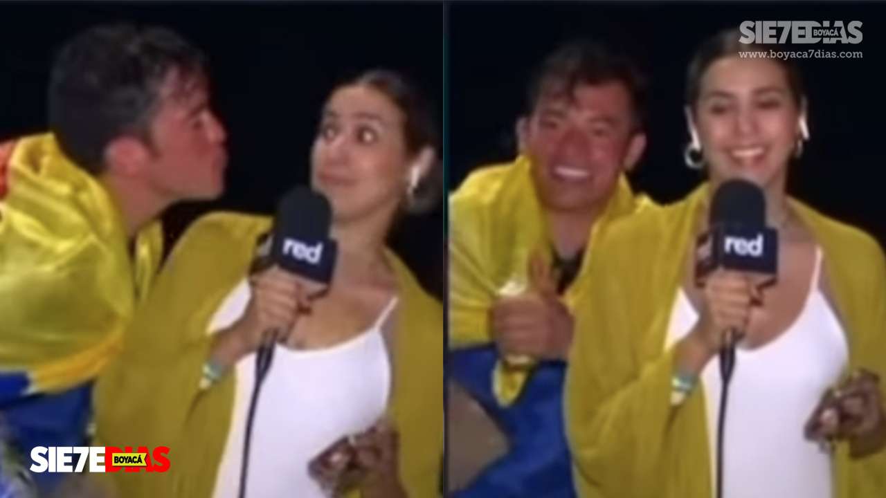 Durante la cobertura en vivo del partido entre la selecci&oacute;n Colombia y Chile en Barranquilla, la periodista Juliana Correa, de Red+Noticias, vivi&oacute; un inc&oacute;modo momento cuando el presidente del Concejo de Duitama, Juli&aacute;n Andr&eacute;s G&oacute;mez, intent&oacute; besarla sin su consentimiento. El incidente, que fue transmitido en directo, gener&oacute; indignaci&oacute;n en redes sociales, donde los usuarios criticaron el comportamiento del funcionario, destacando la falta de respeto hacia la profesional. Tras el incidente, G&oacute;mez se disculp&oacute; a trav&eacute;s de WhatsApp, aunque su mensaje fue cuestionado, ya que afirm&oacute; que "robar un beso con respeto no es malo" y compar&oacute; su comportamiento con situaciones similares vistas en otros eventos deportivos. Sus palabras avivaron la pol&eacute;mica, con usuarios de redes sociales exigiendo su renuncia y denunciando la actitud inapropiada de un servidor p&uacute;blico. Desde Red+Noticias, condenaron el hecho, y el director del canal, Giovanni Celis, solicit&oacute; mayor control sobre las personas que rodeaban a la periodista durante las transmisiones. Este caso ha reavivado el debate sobre el respeto hacia los periodistas, especialmente en eventos en vivo, y la necesidad de mantener l&iacute;mites claros y proteger a los profesionales de la comunicaci&oacute;n en su trabajo.