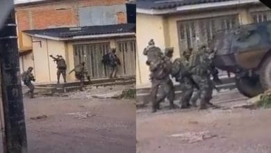 En im&aacute;genes: As&iacute; se vive la 'limpieza' que la Fuerza P&uacute;blica est&aacute; haciendo en El Plateado