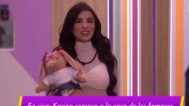 As&iacute; fue el regreso de Karina Garc&iacute;a a La Casa de los Famosos Colombia
