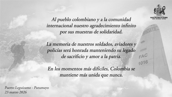 Los militares que sobrevivieron fueron evacuados desde la zona de la emergencia hacia distintos centros asistenciales, donde permanecen bajo atenci&oacute;n m&eacute;dica especializada. Las autoridades no han detallado a&uacute;n el estado individual de cada uno de los heridos.