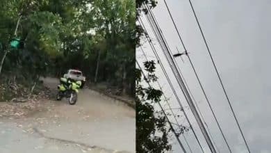 P&aacute;nico en Cali: delincuente en fuga irrumpi&oacute; en ruta escolar tras ataque armado