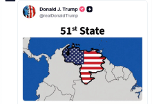 La imagen, difundida desde una cuenta gubernamental oficial, fue interpretada por miles de usuarios como una provocaci&oacute;n directa hacia la soberan&iacute;a venezolana. En cuesti&oacute;n de minutos, la publicaci&oacute;n se viraliz&oacute; y abri&oacute; un intenso debate sobre las verdaderas intenciones de Washington en medio de la crisis pol&iacute;tica que atraviesa Venezuela.