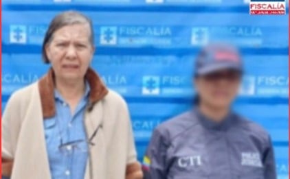 adulta mayor capturada