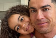 La hija de Cristiano Ronaldo roba miradas en redes