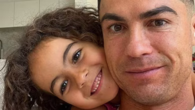 La hija de Cristiano Ronaldo roba miradas en redes