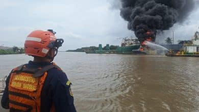 Video: Cuatro fallecidos y 11 heridos por incendio en astillero de Cartagena