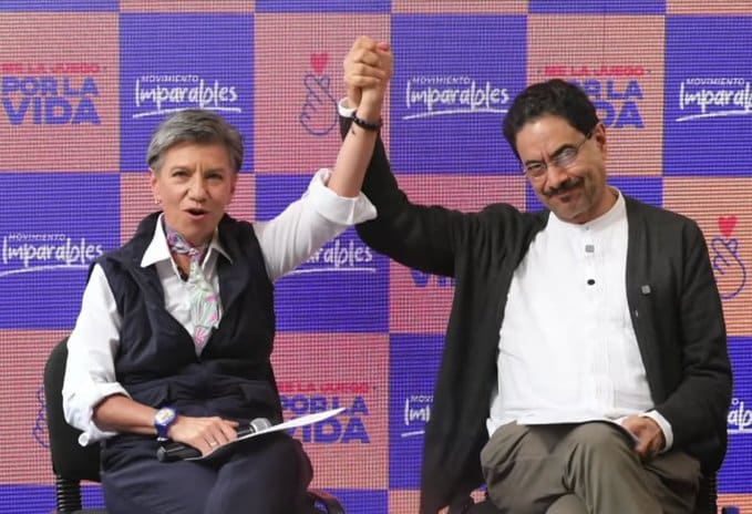 Claudia L&oacute;pez oficializa respaldo a Iv&aacute;n Cepeda para la segunda vuelta presidencial
